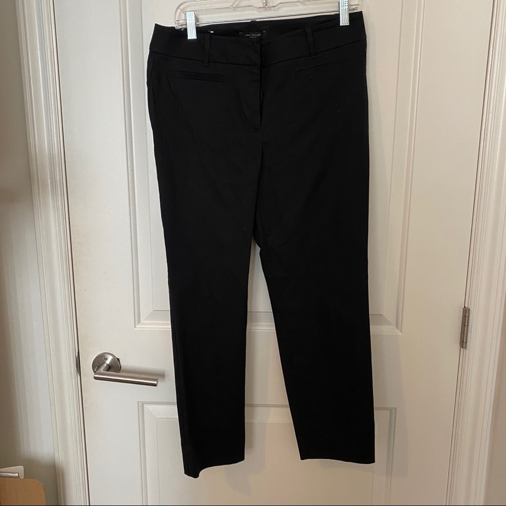 Ann Taylor - Kate fit black slacks